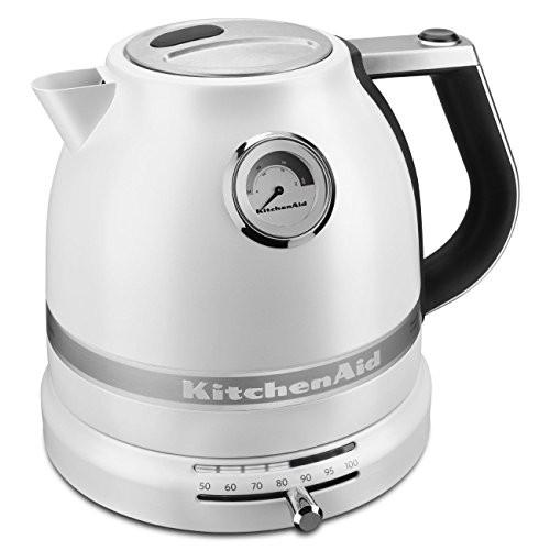 プロライン　電気ケトル　KitchenAid社　Frosted Pearl