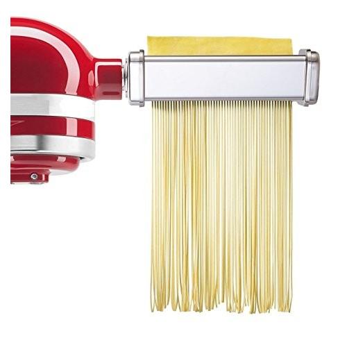 GVODE 3-Piece Pasta パスタ Roller ローラー and Cutter カッター Set for KitchenAid Stand Mixers,Staの画像