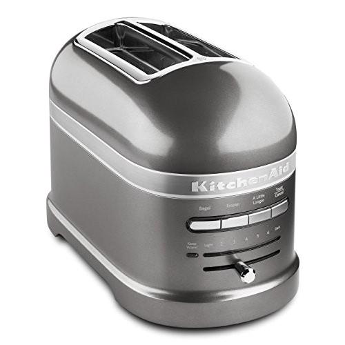 KitchenAid キッチンエイド 2 スライス トースター KMT2203MS Pro Line Series(Medallion Silver)