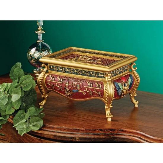 Design Toscano The Pharaoh's Chariot Treasure Box【公式通販】