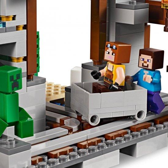 レゴ(LEGO) マインクラフト 巨大クリーパー像の鉱山 21155 : ワールド