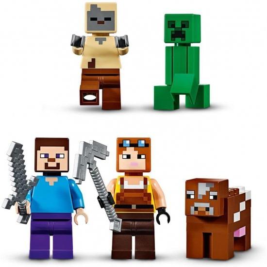 レゴ(LEGO) マインクラフト 巨大クリーパー像の鉱山 21155 : ワールド
