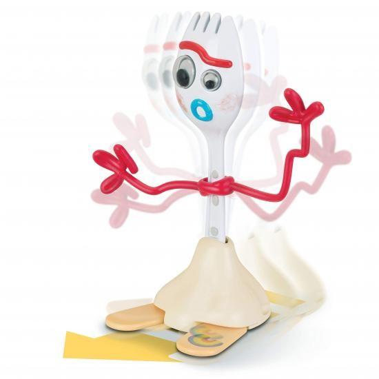 ディズニー ピクサー『トイ・ストーリー 4』 プル・アンド・ゴー フィギュア フォーキー / Disney PIXAR 2019 TOY STORY 4 PULL 'N GO FORKY 最新 映画 人形_1