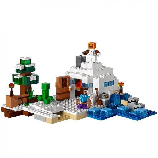 LEGO レゴ 21120 Minecraft マインクラフト the Snow Hideout Building Kit_1