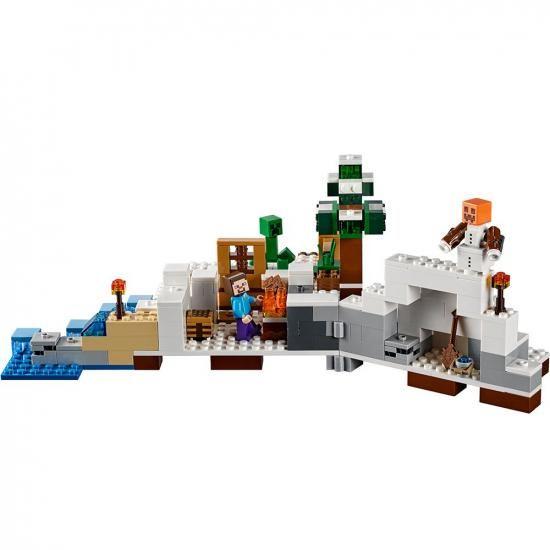 LEGO レゴ 21120 Minecraft マインクラフト the Snow Hideout Building Kit_2