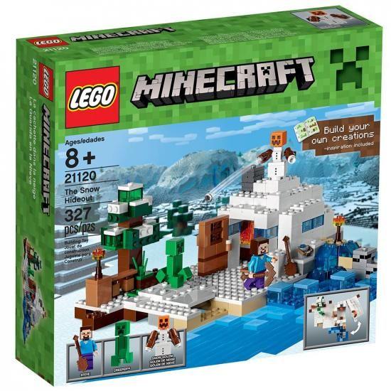 LEGO レゴ 21120 Minecraft マインクラフト the Snow Hideout Building Kit_5