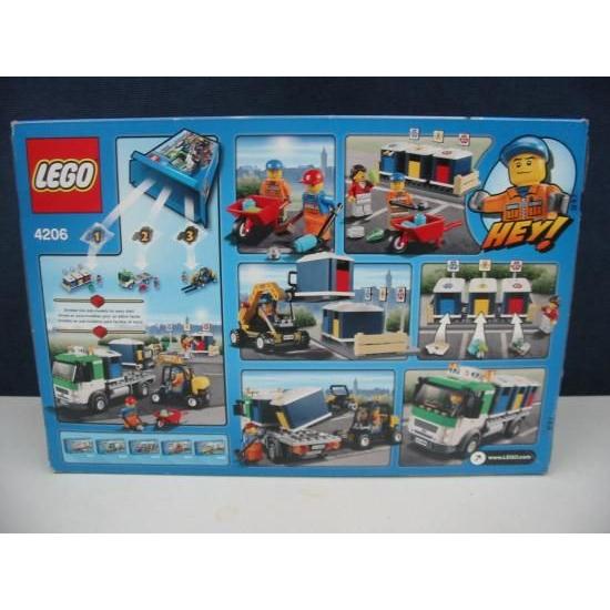 LEGO レゴ 4206 City Recycling Truck シティ ゴミ収集車 海外限定 ・_1