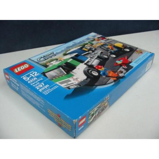 LEGO レゴ 4206 City Recycling Truck シティ ゴミ収集車 海外限定 ・_3
