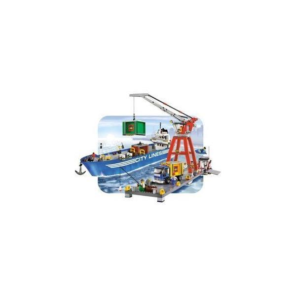 レゴ LEGO シティ レスキュー隊 シティの港 7994_2