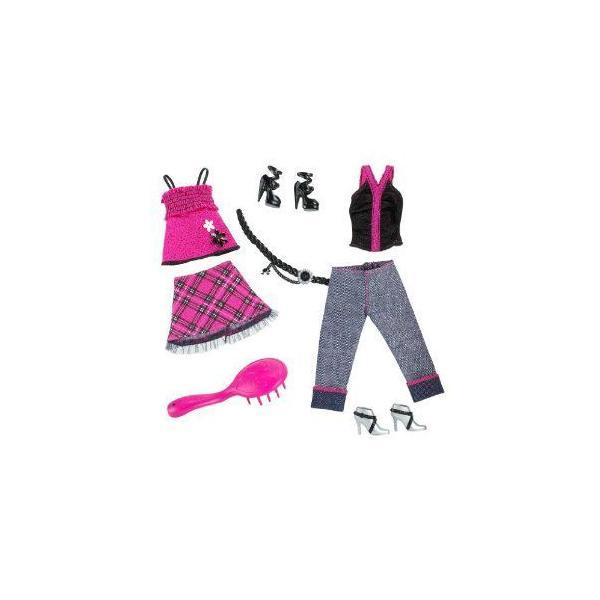 Barbie Fab Life Doll and Fashion - Pink Skirt and Accessories Dollの画像