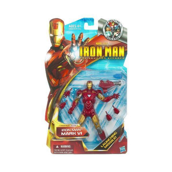 Hasbro アイアンマン アーマードアベンジャー 6インチアクションフィギュア レジェンドシリーズ アイアン