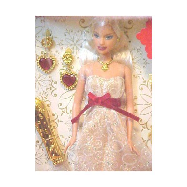 Holiday Sparkle Barbie バービー Doll Giftset Blonde Gold&red 人形 ドール_2