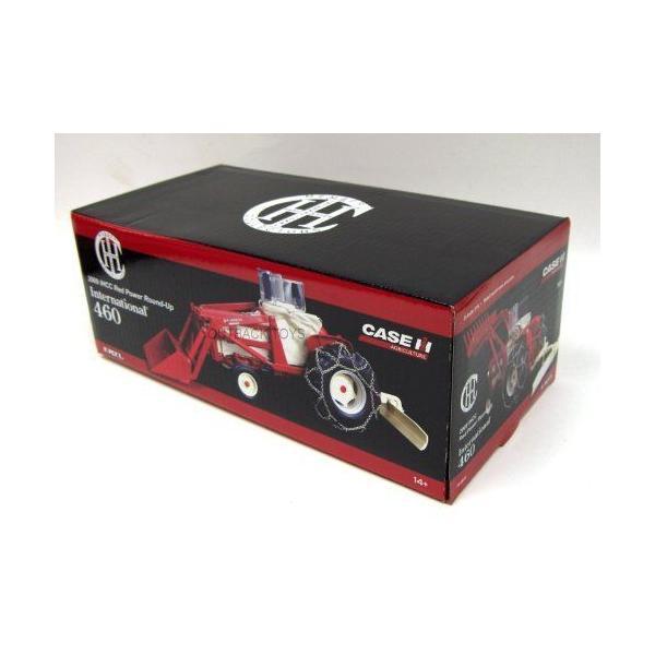 1/16th "2009 IHC Red Power RoundUp" IH 460 with Loader & Tire Chains フィギュア 人形 おもちゃ_2