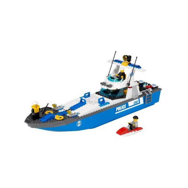 Lego- City 7287 Police Boat フィギュア 人形 おもちゃの画像