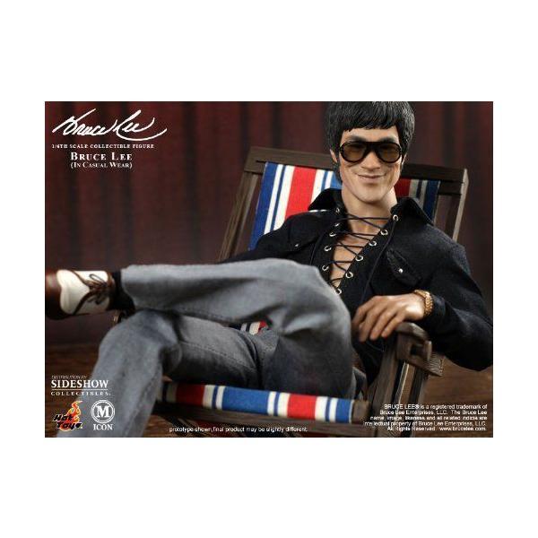Bruce Lee ブルースリー 12\" Figure 70s Casual Wear Version By Hot Toys ホットトイズ フィギュア 人形の画像