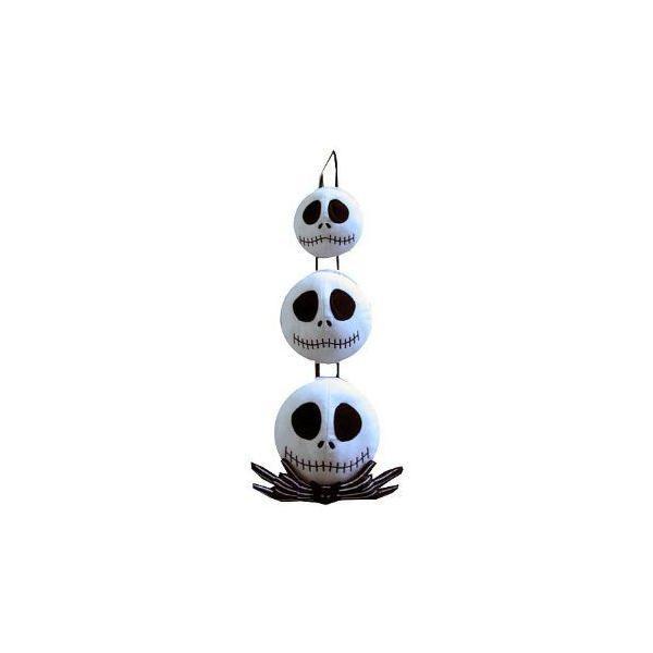 Neca Nightmare Before Christmas ナイトメア・ビフォア・クリスマス Triple Hanging Heads Plush ぬいぐの画像