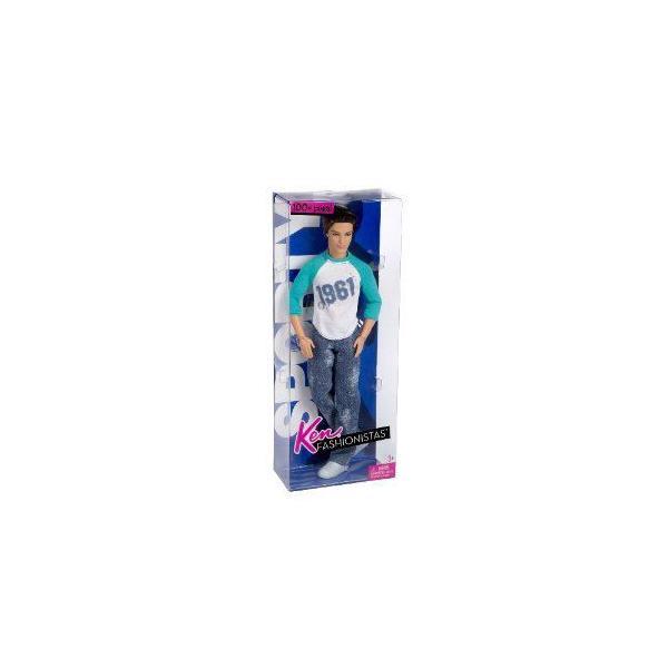 Barbie バービー Fashionista Sporty Ken Doll ドールの画像