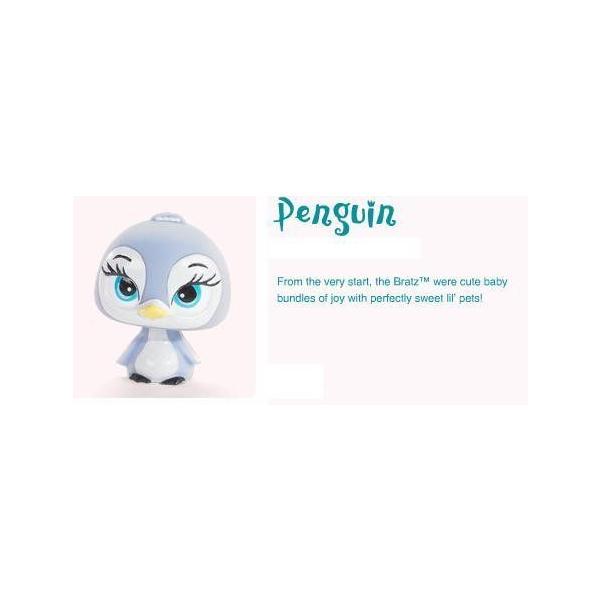 Bratz ブラッツ Lil' Angelz Precious Lil' Bundles of Joy! : Kiani #69 and 2 bobble head pets Penguiの画像