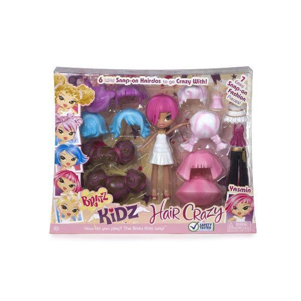 Bratz ブラッツ Kidz Hair Crazy - Yasmin pink hair 人形 ドールの画像