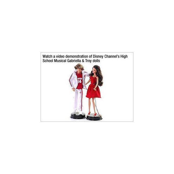 Mattel マテル社 High School Musical Gabriella \u0026 Troy 2-Pack 人形 ドールの画像