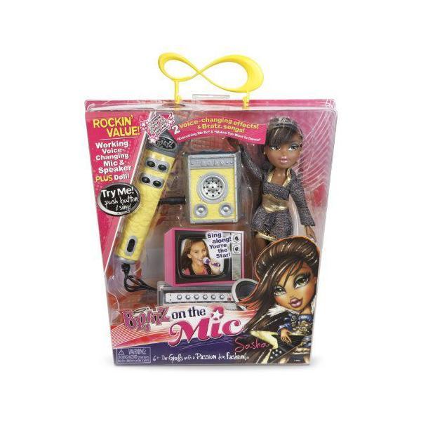 Bratz ブラッツ On The Mic Doll And Mic- Sasha 人形 ドールの画像