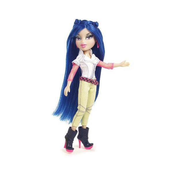 Bratz ブラッツ Neon Runway Doll - Jade Blue， Black 人形 ドール