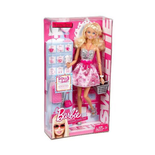 Barbie バービー Fashionistas Sweetie Shops For Jewelry Doll 人形 ドールの画像