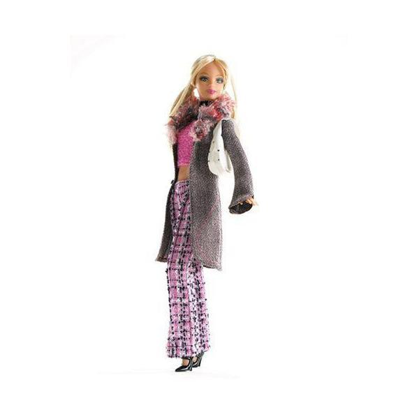 Barbie バービー: Fashion Fever - Barbie バービー in Pink Tweed Pants and Pink Top 人形 ドールの画像