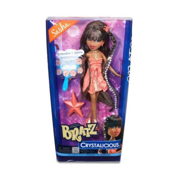 Bratz ブラッツ Crystalicious Doll - Sasha 人形 ドールの画像