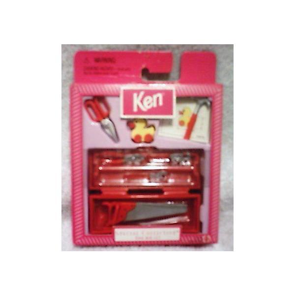 Barbie バービー Ken Special Collection Tool Box Set 人形 ドールの画像