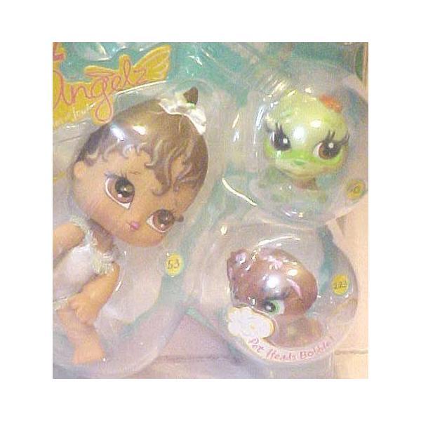 Bratz ブラッツ Lil' Angelz ~ Yasmin with Turtle and Dog 人形 ドールの画像