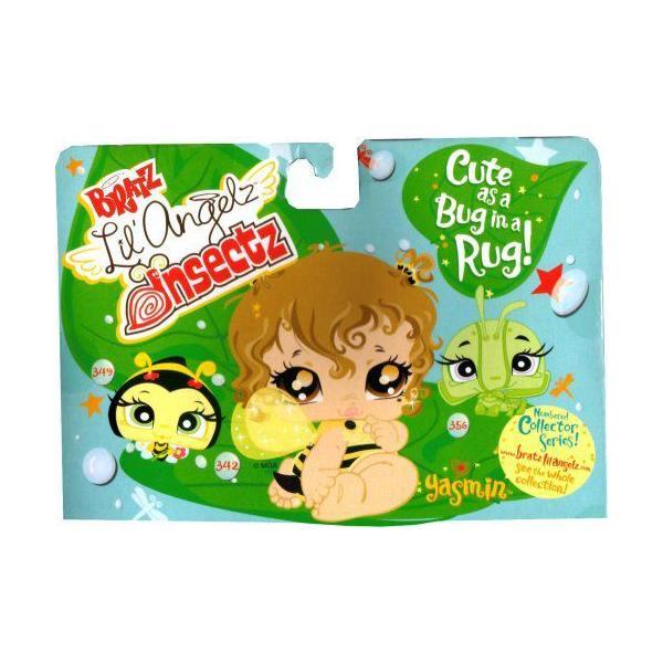 Bratz ブラッツ Lil' Angelz Insects ~ Yasmin with Bumble Bee and Grasshopper 人形 ドールの画像