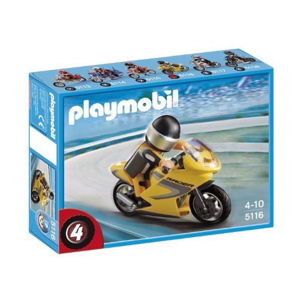 プレイモービル Playmobil バイカー スーパースポーツバイク 5116_1