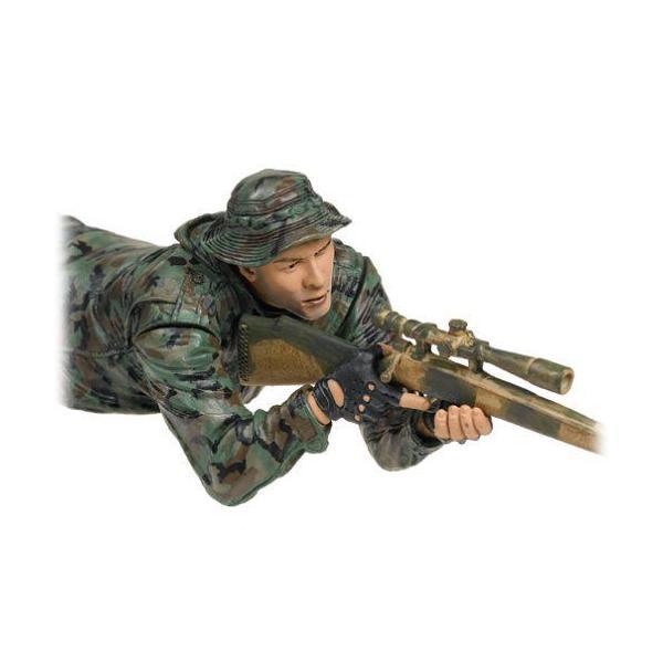 MARINE CORPS RECON SNIPER * CAUCASIAN VARIATION * McFarlane's Military Redeployed Series 1 Action