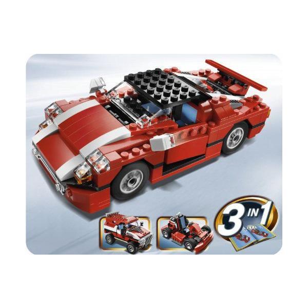 Lego- Creator 5867 Super Speedster フィギュア ダイキャスト 人形_1