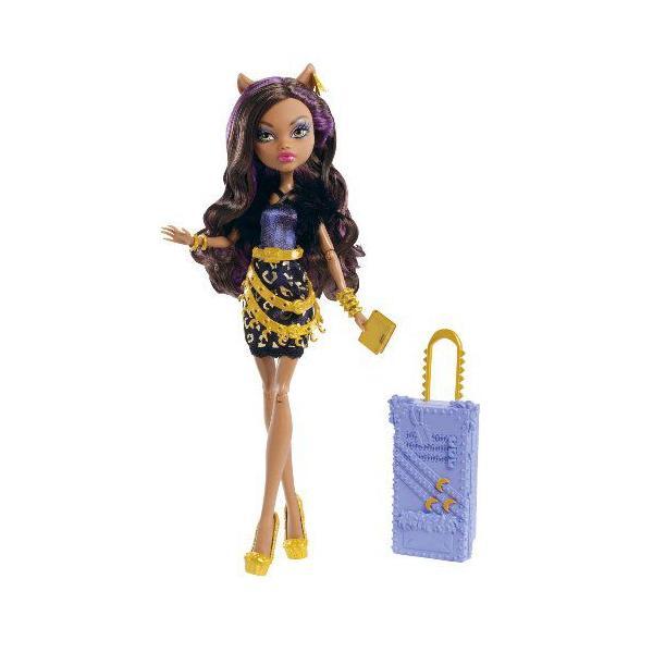 モンスターハイ トラベル スケアリス クラウディーン・ウルフ ドール Monster High Travel Scaris Clawd_1