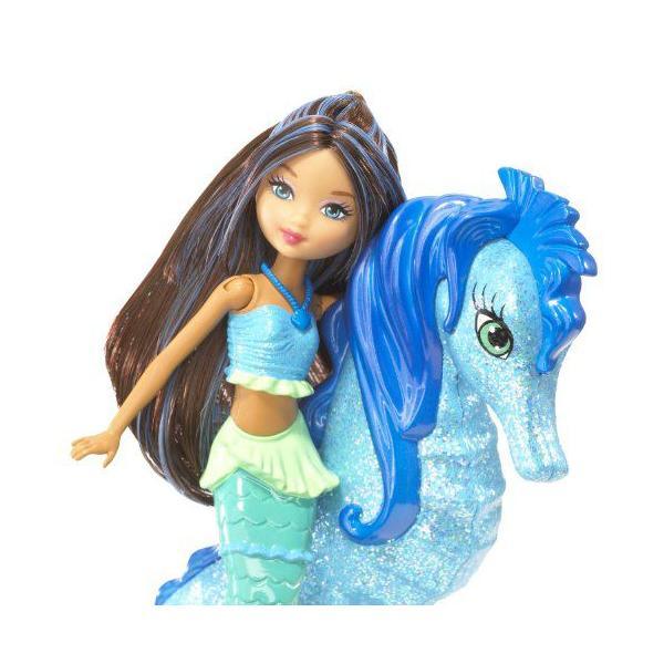Barbie バービー In A Mermaid Tale Seahorse Stylist Doll - Blue ドール 人形 フィギュアの画像