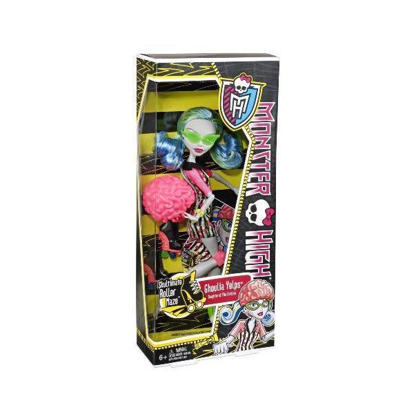 Monster High モンスターハイ Roller Maze 3 Pack- Lagoona, Operetta, Ghoulia ドール 人形 フィギュの画像