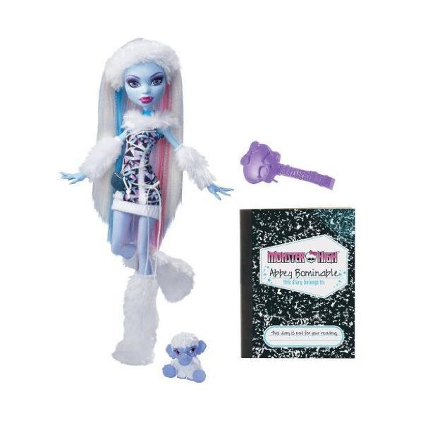 Toy / Game Gorgeous Monster High モンスターハイ Abbey Bominable Doll W/ Pet Wooly Mammoth Namedの画像