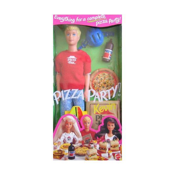 Barbie バービー - Pizza Party KEVIN Doll with Pizza Hut Pizza \u0026 More 1994 ドール 人形 フィギュの画像
