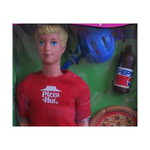 Barbie バービー - Pizza Party KEVIN Doll with Pizza Hut Pizza \u0026 More 1994 ドール 人形 フィギュの画像