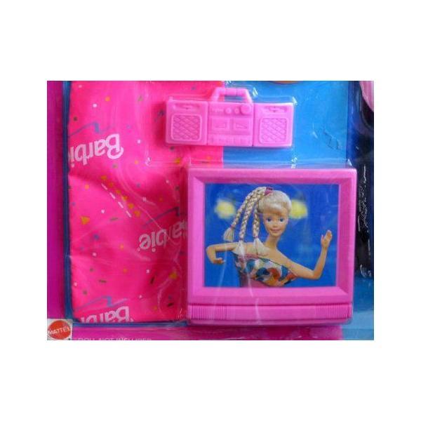 Barbie バービー Dress 'N Play SLUMBER Set w FASHION \u0026 Accessories 1992 Arcotoys, Mattel ドールの画像