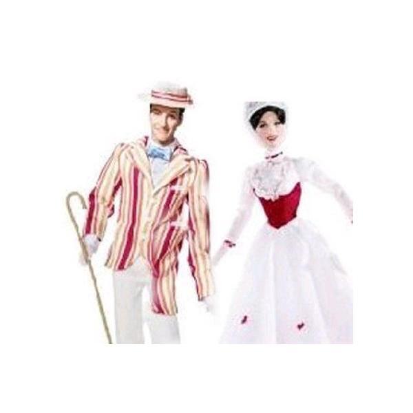 Barbie バービー Collector Mary Poppins with Bert Doll Set 2 Dolls ドール 人形 フィギュアの画像