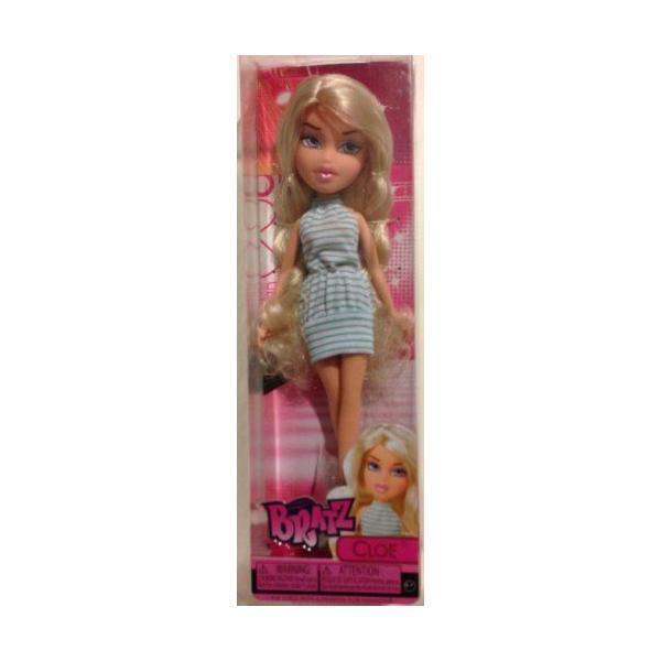 Bratz ブラッツ Cloe Doll in Blue \u0026 White Stripped Dress ドール 人形 フィギュアの画像