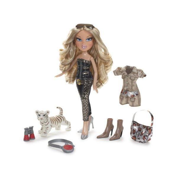 Bratz ブラッツ Wild Life Cloe with White Tiger and Extra Fashion ドール 人形 フィギュアの画像