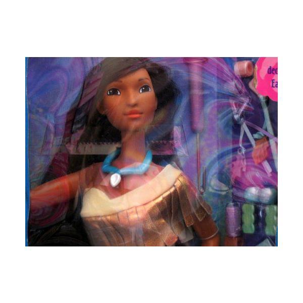 Disney's ディズニー Bead-So-Pretty Pocahontas Doll by Mattel ドール 人形 フィギュアの画像