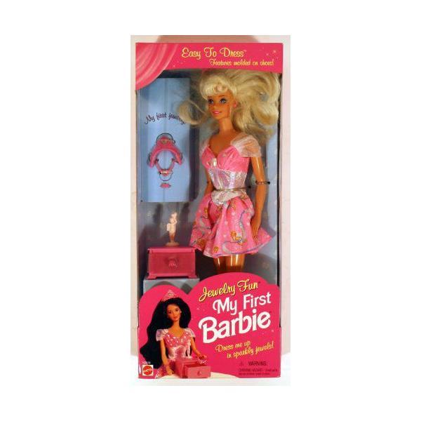 Jewelry Fun My First Barbie バービー 16008 ドール 人形 フィギュアの画像