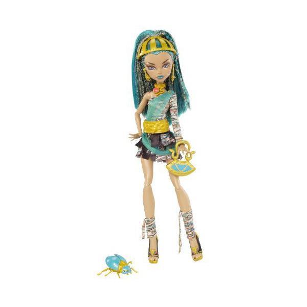Mattel マテル社 Monster High モンスターハイ Nefera de Nile Doll ドール 人形 フィギュアの画像