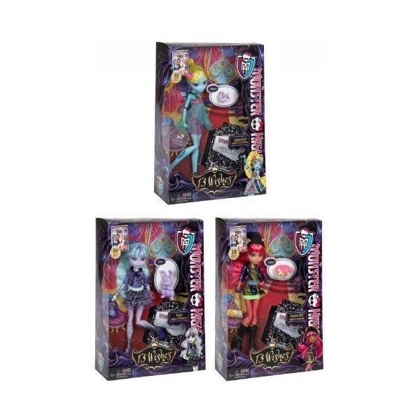Monster High モンスターハイ 13 Wishes Doll Set Of 3 ドール 人形 フィギュアの画像