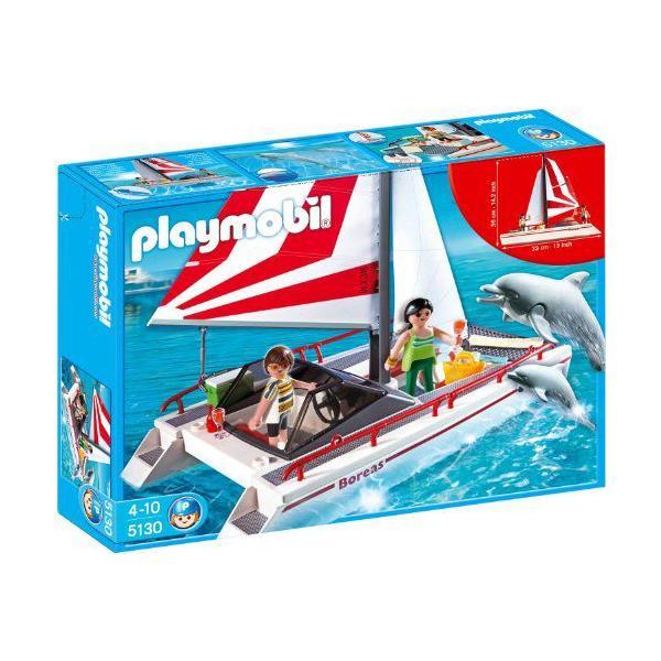 PLAYMOBIL プレイモービル Catamaran with Dolphinsの画像